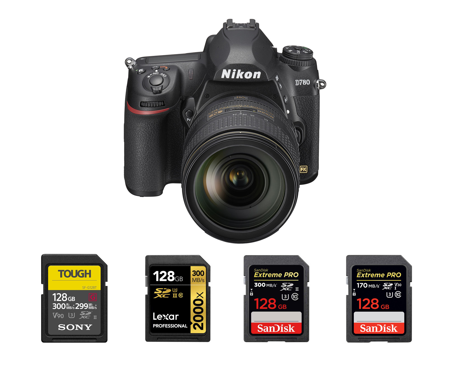 SDSDXXY-512G-GN4IN Z5 Mirroless SanDisk Extreme Pro 512GB SD Card for Nikon Camera Works with Nikon Z50 D780 Digital DSLR Everything But Stromboli Micro & SDXC Memory Card Reader 1 Bundle with 